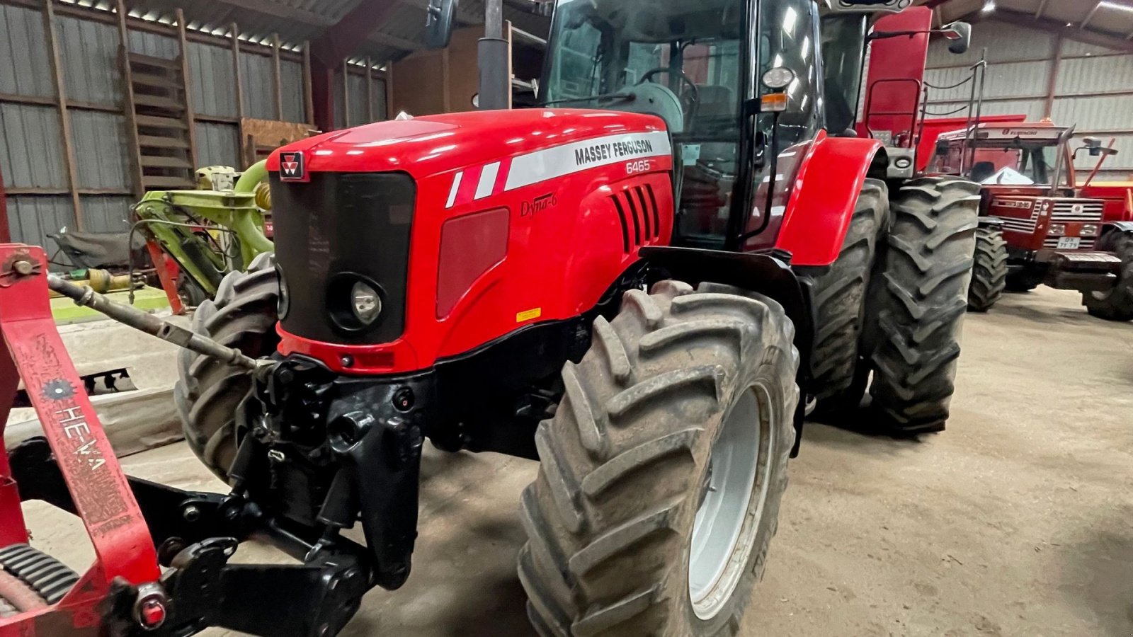 Traktor типа Massey Ferguson 6465 Dynashift med Frontlift, Gebrauchtmaschine в Hjørring (Фотография 1)