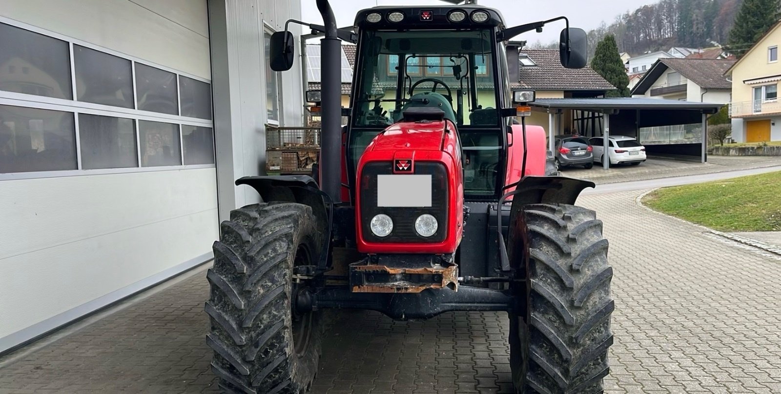 Traktor van het type Massey Ferguson 6465, Gebrauchtmaschine in Pfullendorf (Foto 4)
