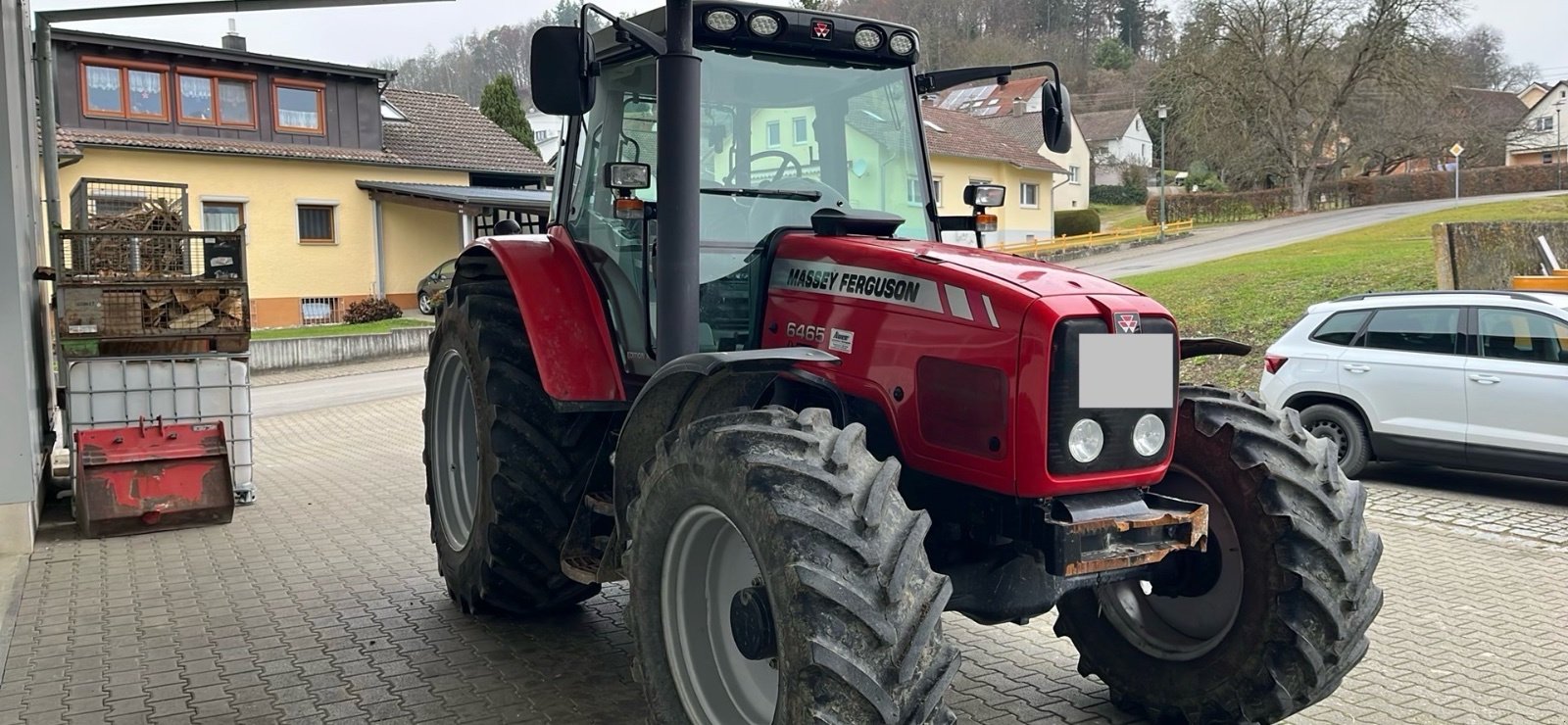 Traktor van het type Massey Ferguson 6465, Gebrauchtmaschine in Pfullendorf (Foto 8)
