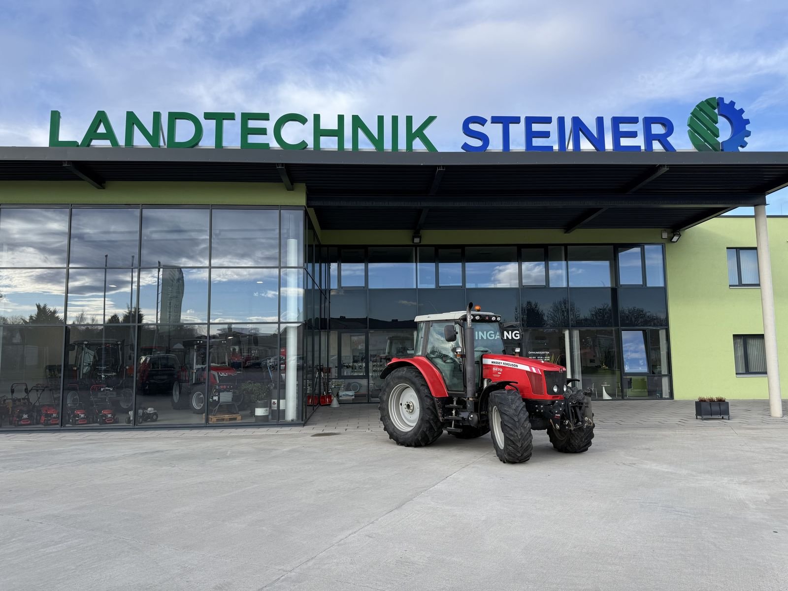 Traktor des Typs Massey Ferguson 6470-4, Gebrauchtmaschine in Hohenruppersdorf (Bild 2)