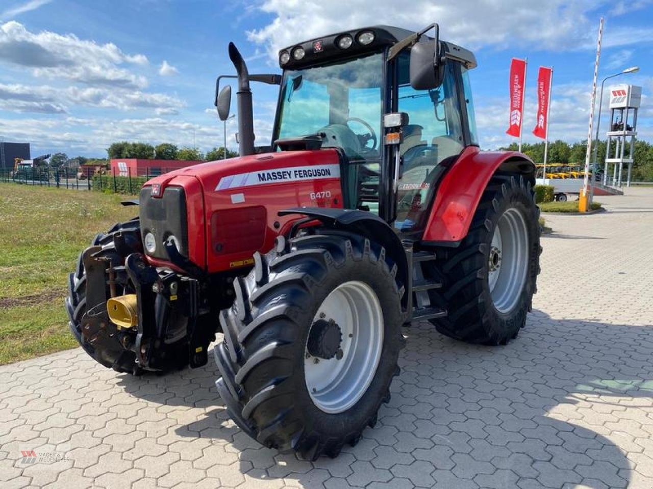 Traktor του τύπου Massey Ferguson 6470 DYNASHIFT MIT FZW, Gebrauchtmaschine σε Oyten (Φωτογραφία 1)