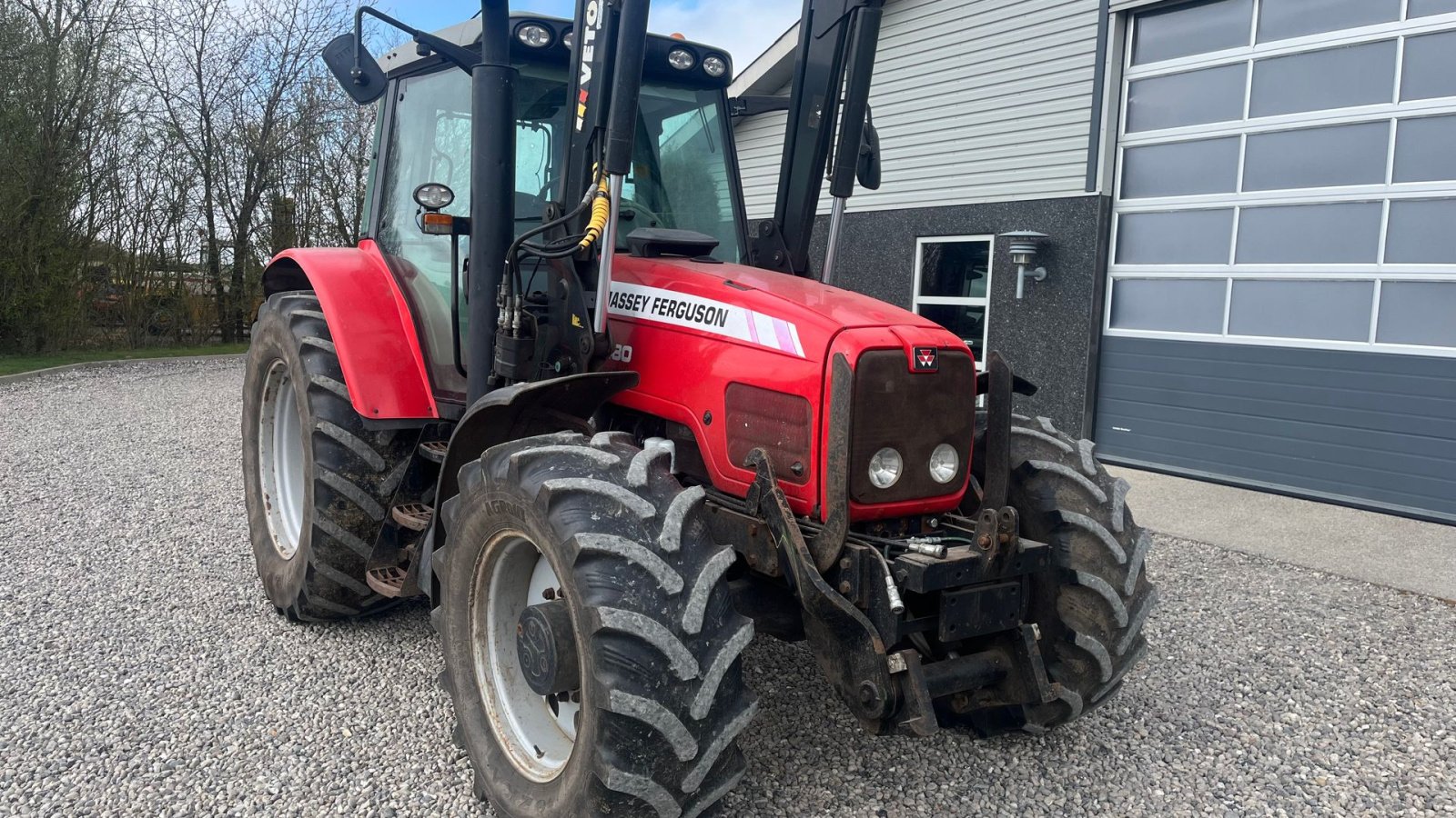 Traktor del tipo Massey Ferguson 6480 Dyna 4 Med frontlift og frontlæsser, Gebrauchtmaschine en Lintrup (Imagen 18)