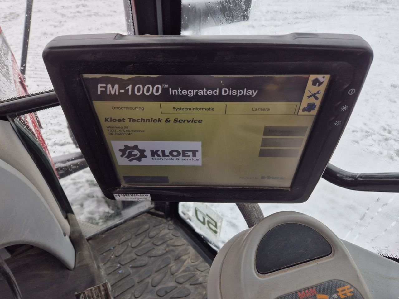 Traktor van het type Massey Ferguson 6480 Dyna 6, Gebrauchtmaschine in Fleringen (Foto 8)