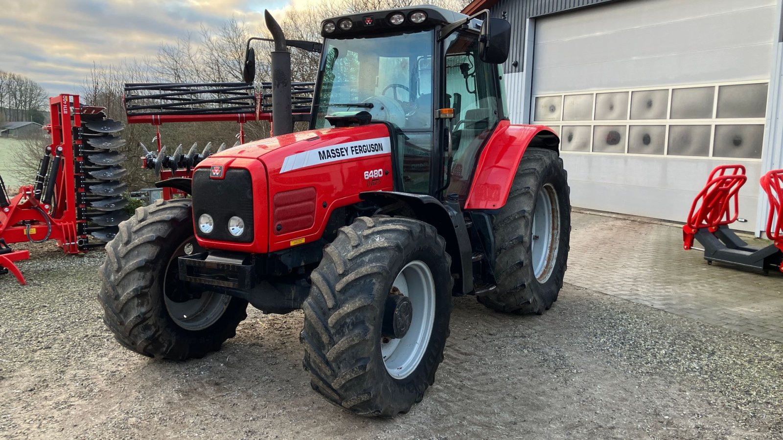 Traktor del tipo Massey Ferguson 6480 Dyna-6, Gebrauchtmaschine en Svenstrup J (Imagen 3)