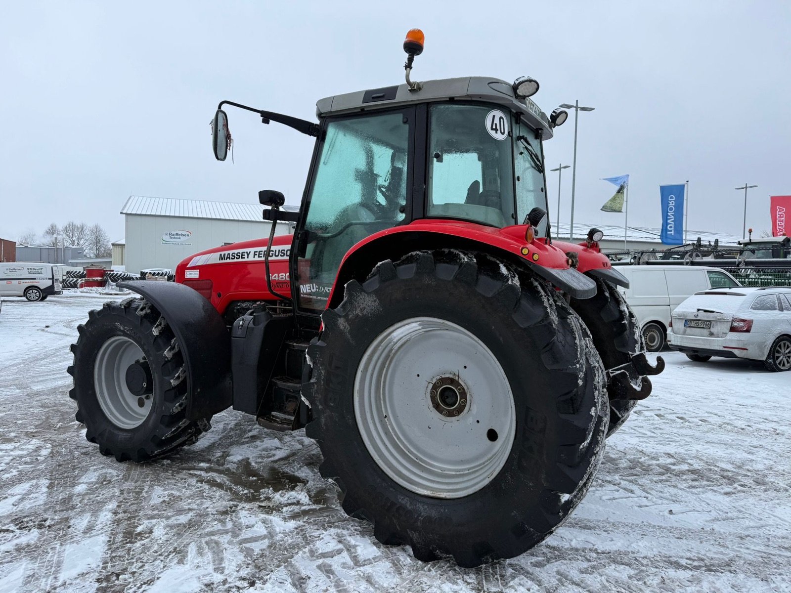 Traktor tipa Massey Ferguson 6480 Dyna-6, Gebrauchtmaschine u Bad Oldesloe (Slika 3)