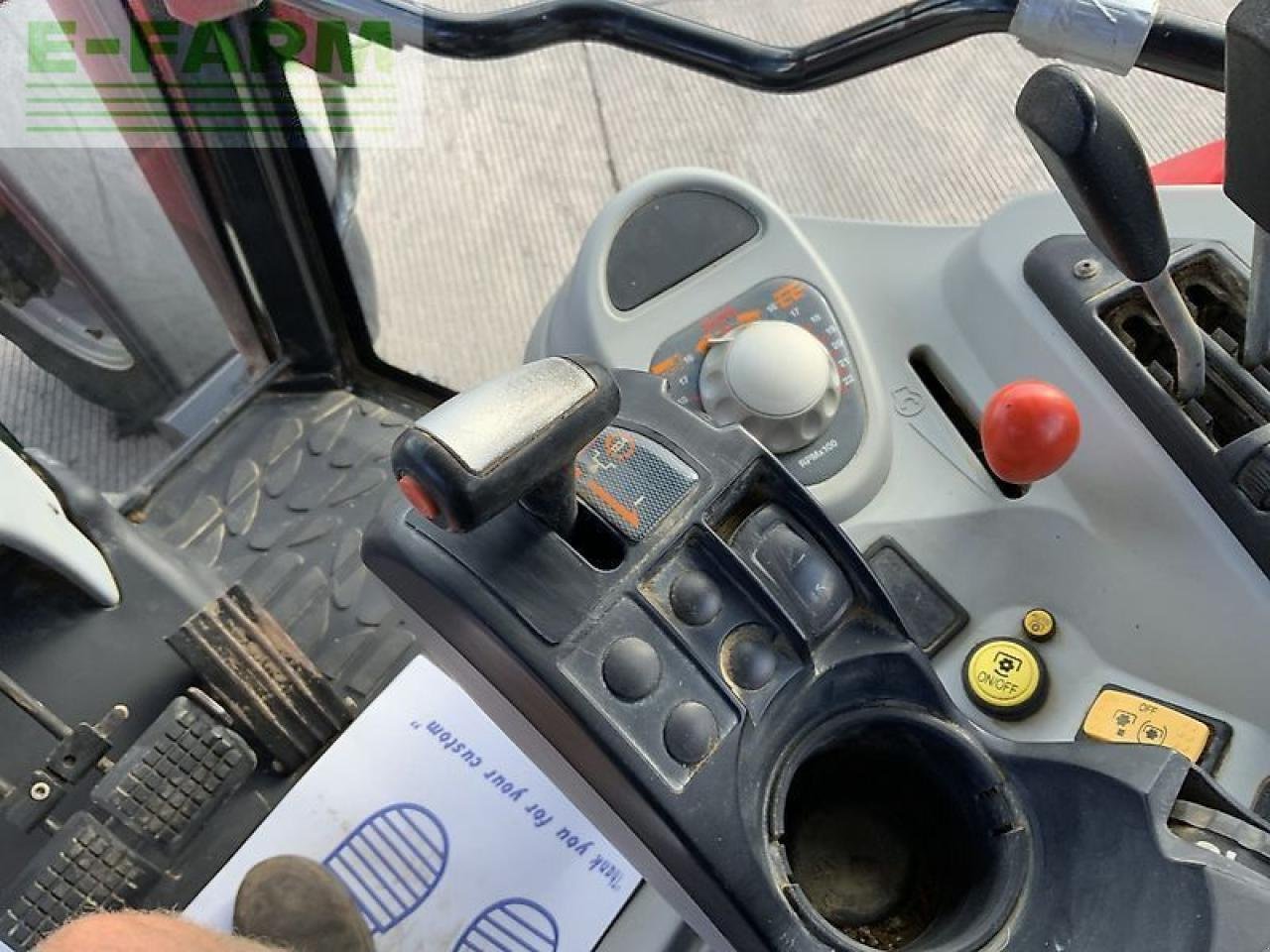 Traktor Türe ait Massey Ferguson 6480 dyna6 tractor (st24258), Gebrauchtmaschine içinde SHAFTESBURY (resim 25)