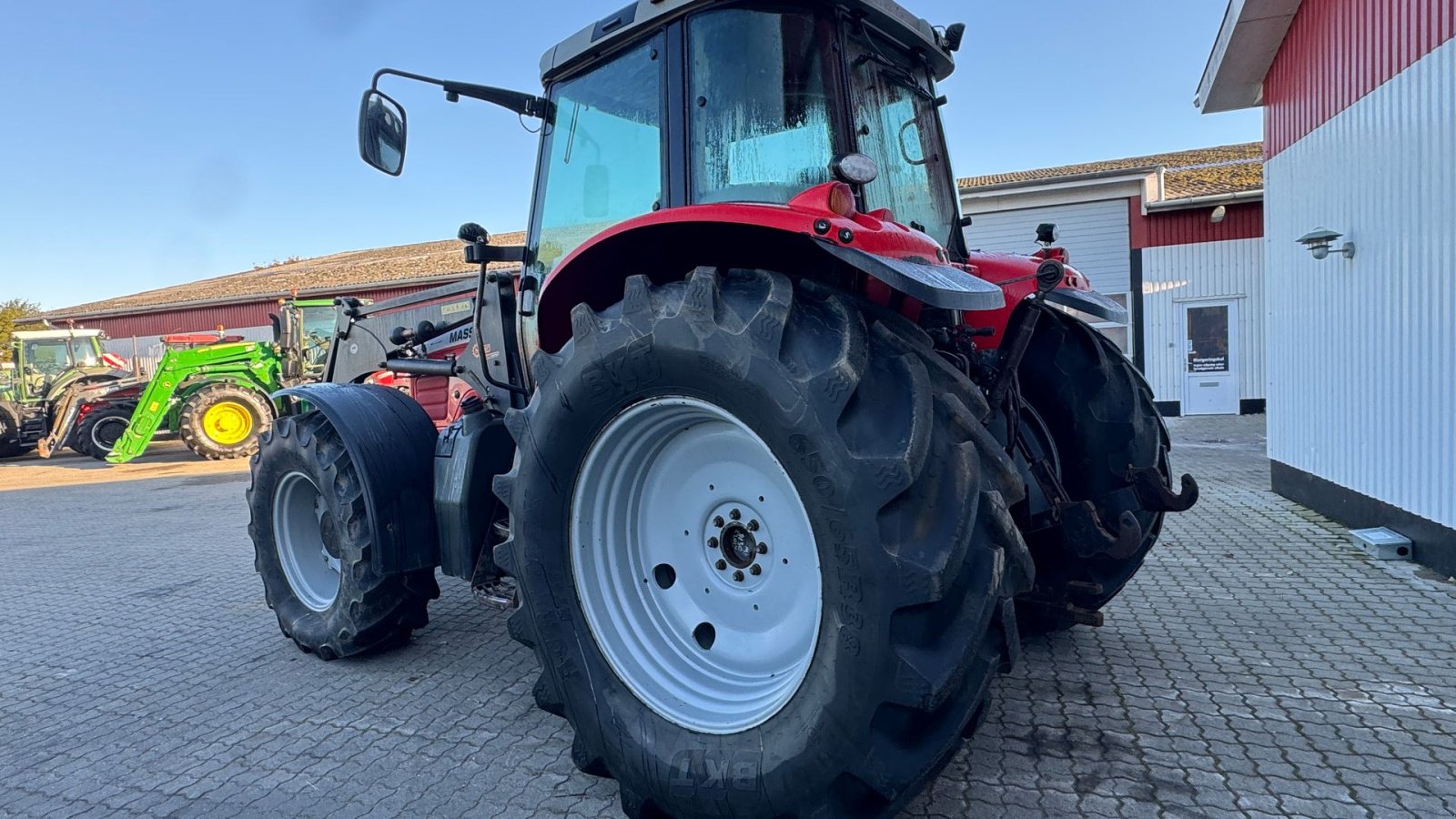 Traktor des Typs Massey Ferguson 6480 MED FULD AFFJEDRING!, Gebrauchtmaschine in Nørager (Bild 5)