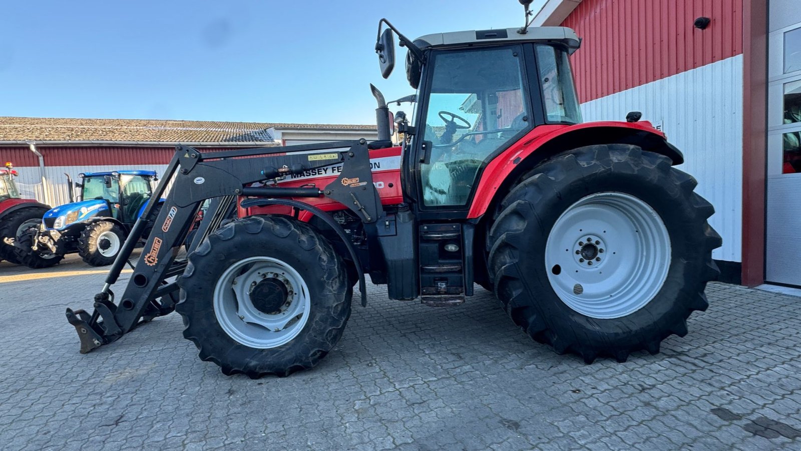 Traktor des Typs Massey Ferguson 6480 MED FULD AFFJEDRING!, Gebrauchtmaschine in Nørager (Bild 3)