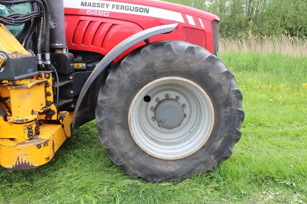 Traktor des Typs Massey Ferguson 6480 met Herder Grenadier 518LS, Gebrauchtmaschine in Geldermalsen (Bild 10)