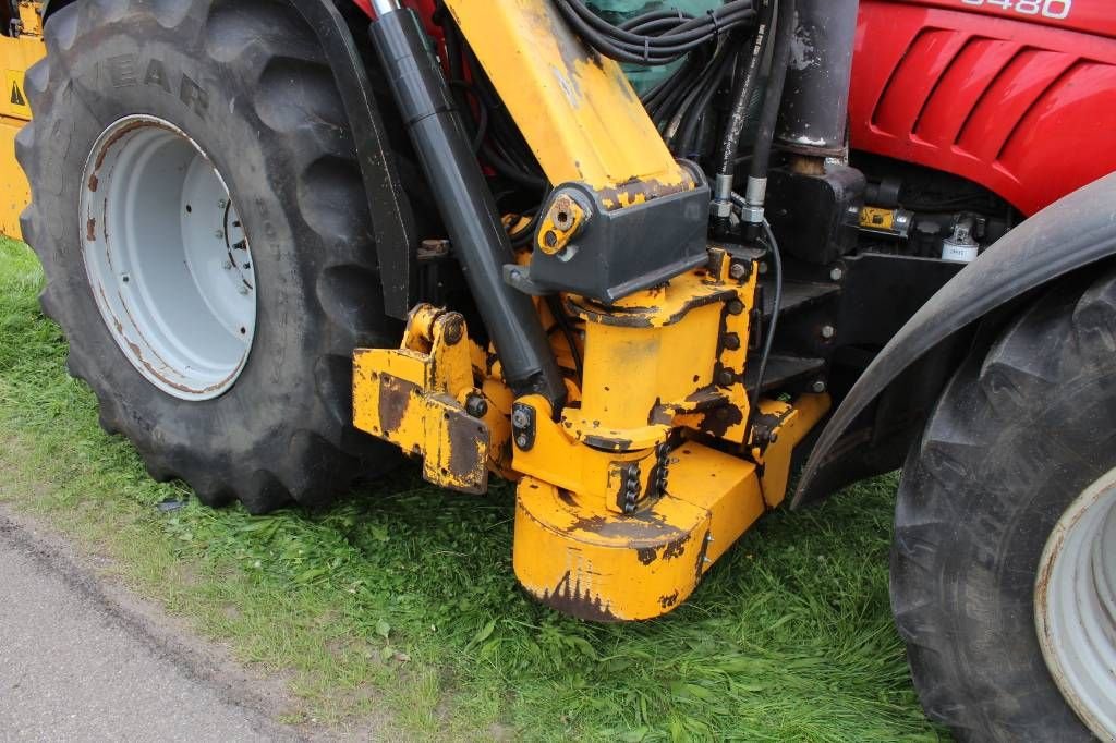 Traktor des Typs Massey Ferguson 6480 met Herder Grenadier 518LS, Gebrauchtmaschine in Geldermalsen (Bild 5)