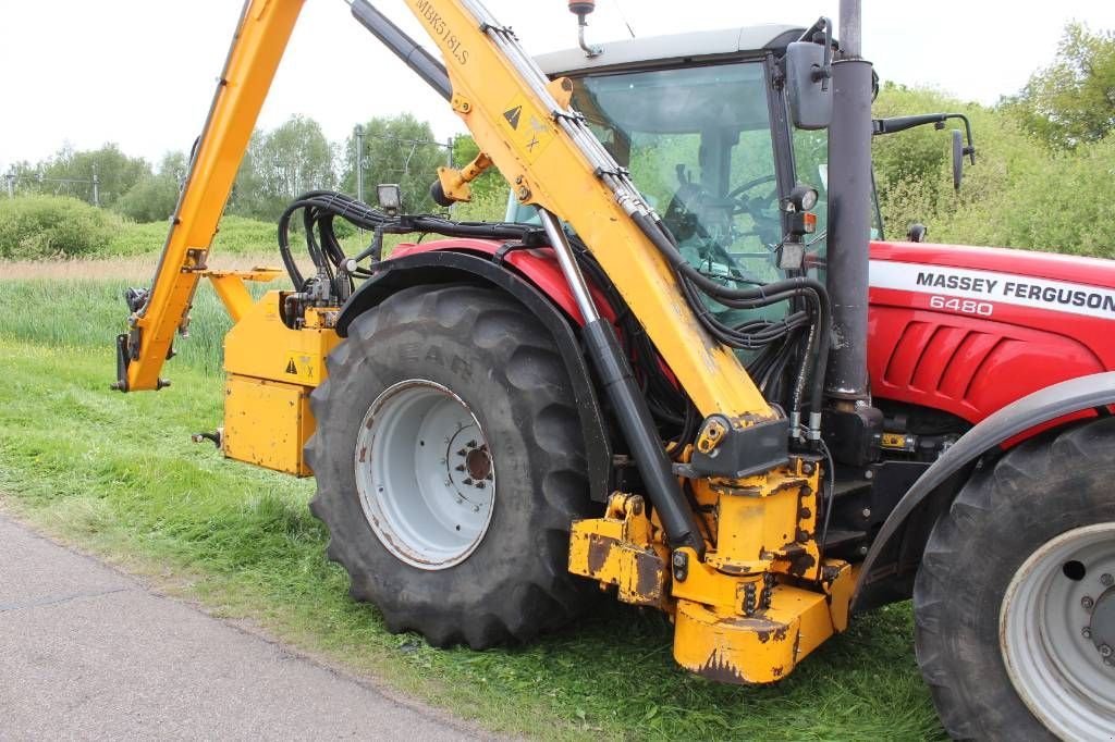 Traktor des Typs Massey Ferguson 6480 met Herder Grenadier 518LS, Gebrauchtmaschine in Geldermalsen (Bild 4)