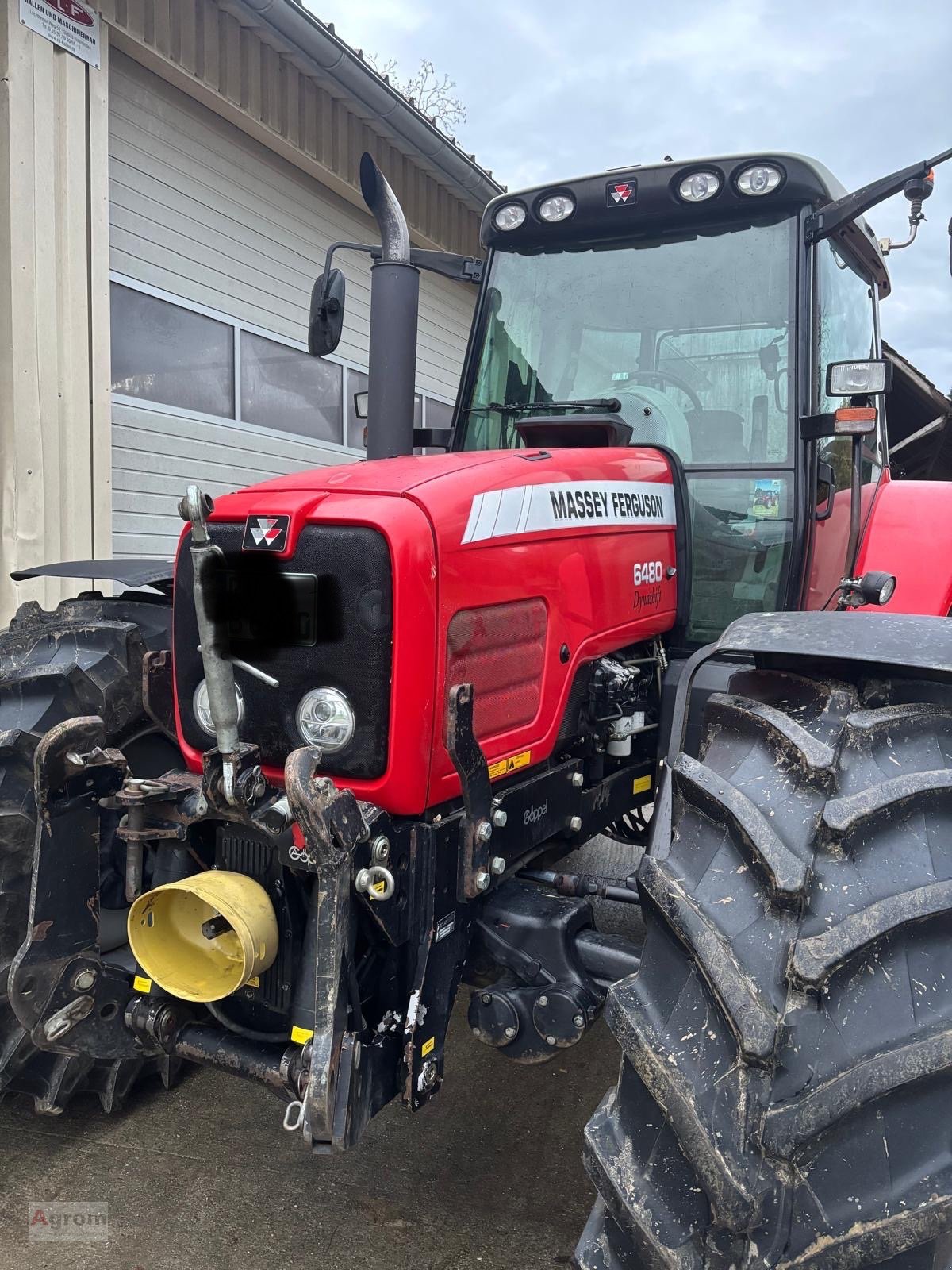 Traktor типа Massey Ferguson 6480, Gebrauchtmaschine в Riedhausen (Фотография 8)