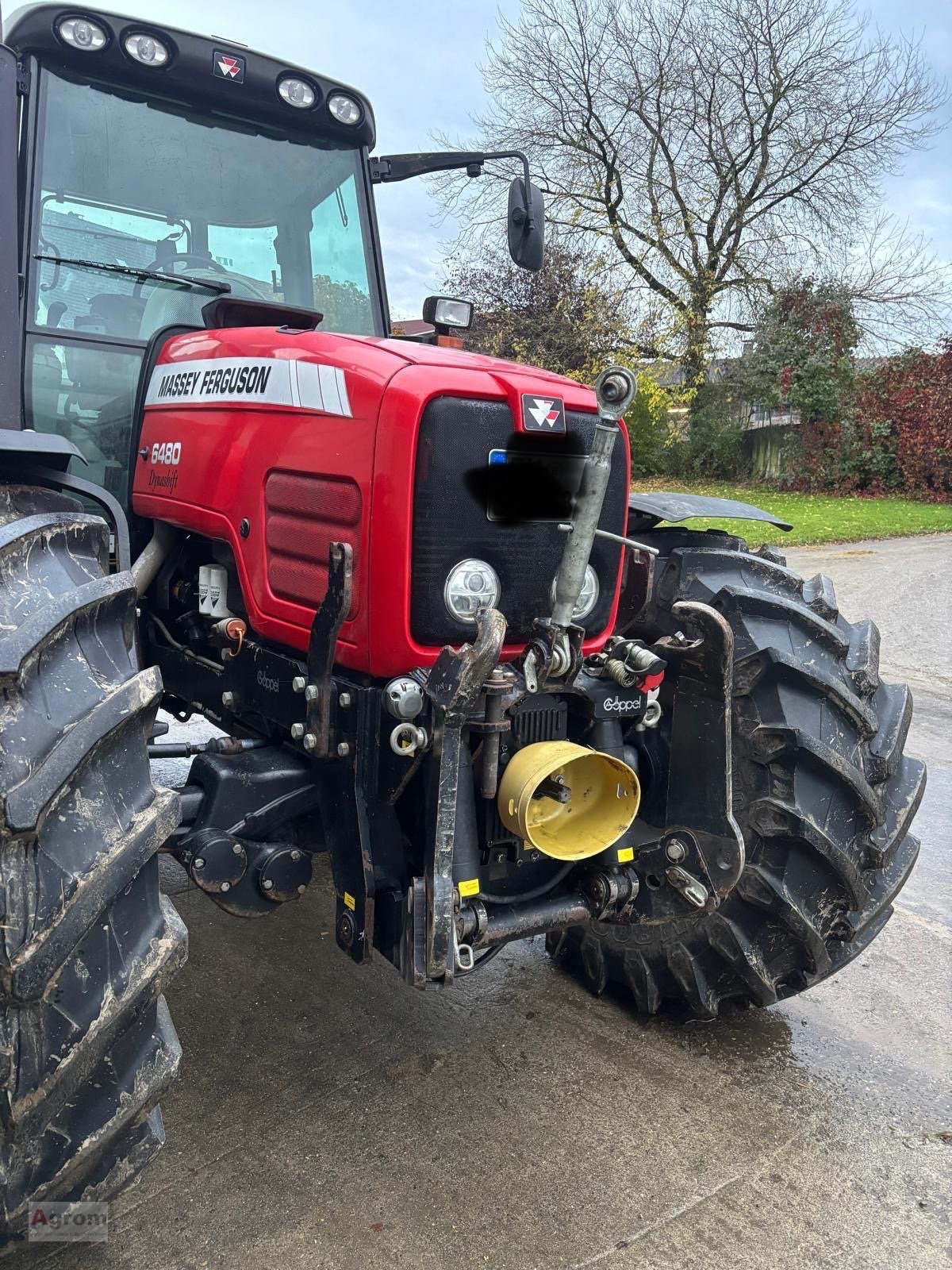 Traktor типа Massey Ferguson 6480, Gebrauchtmaschine в Riedhausen (Фотография 10)