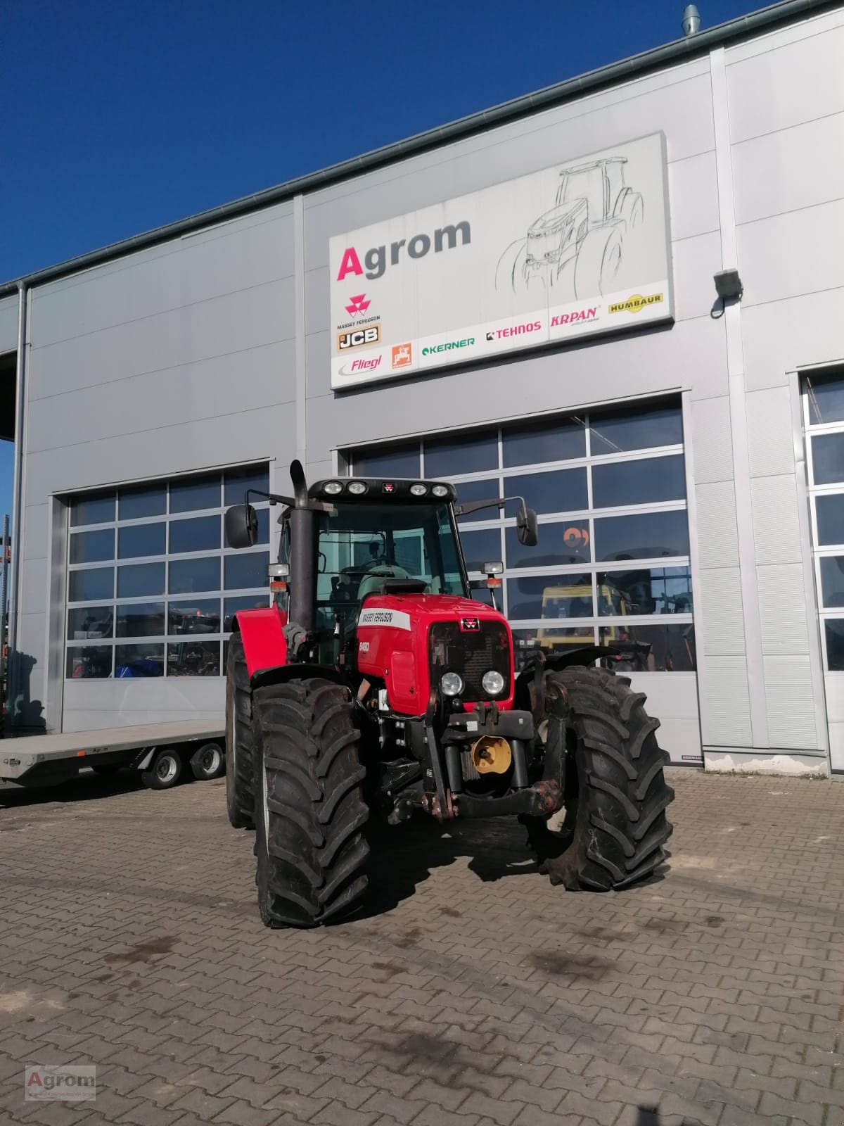 Traktor от тип Massey Ferguson 6480, Gebrauchtmaschine в Herbertingen (Снимка 9)