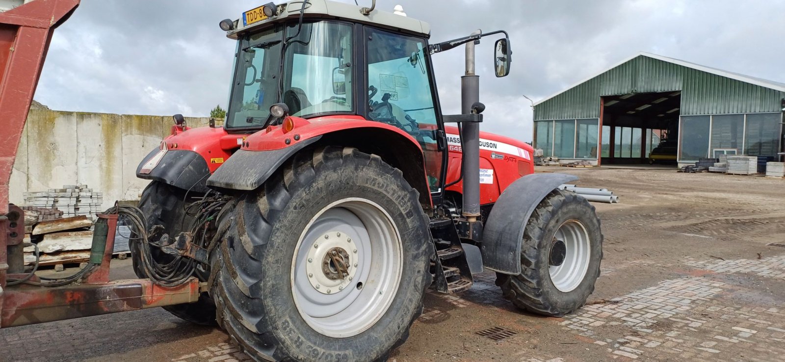 Traktor типа Massey Ferguson 6480, Gebrauchtmaschine в poortvliet (Фотография 5)