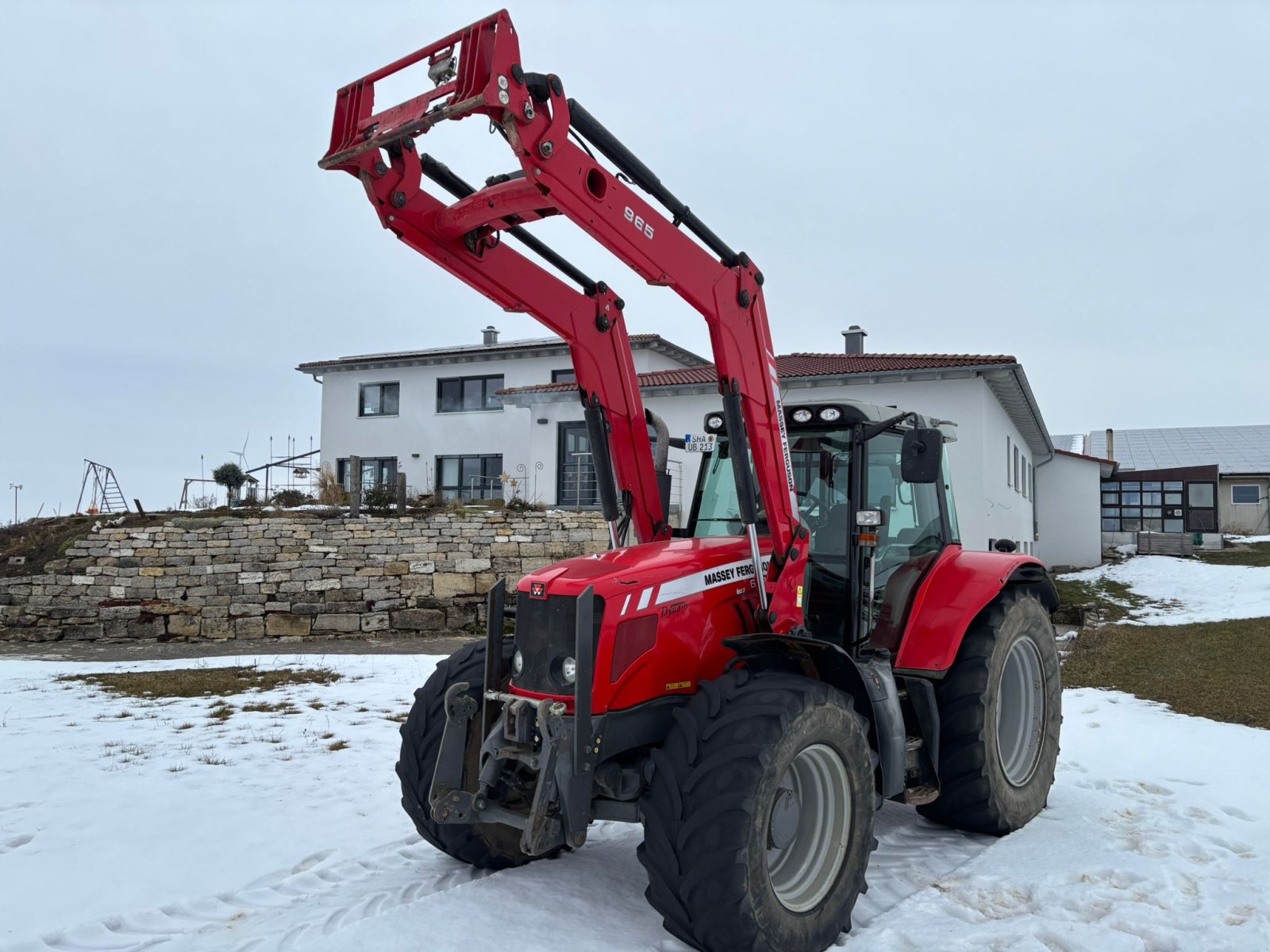 Traktor van het type Massey Ferguson 6480, Gebrauchtmaschine in Blaufelden-Wiesenbach (Foto 1)