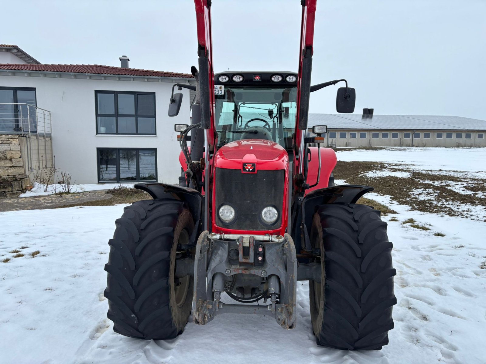 Traktor van het type Massey Ferguson 6480, Gebrauchtmaschine in Blaufelden-Wiesenbach (Foto 2)