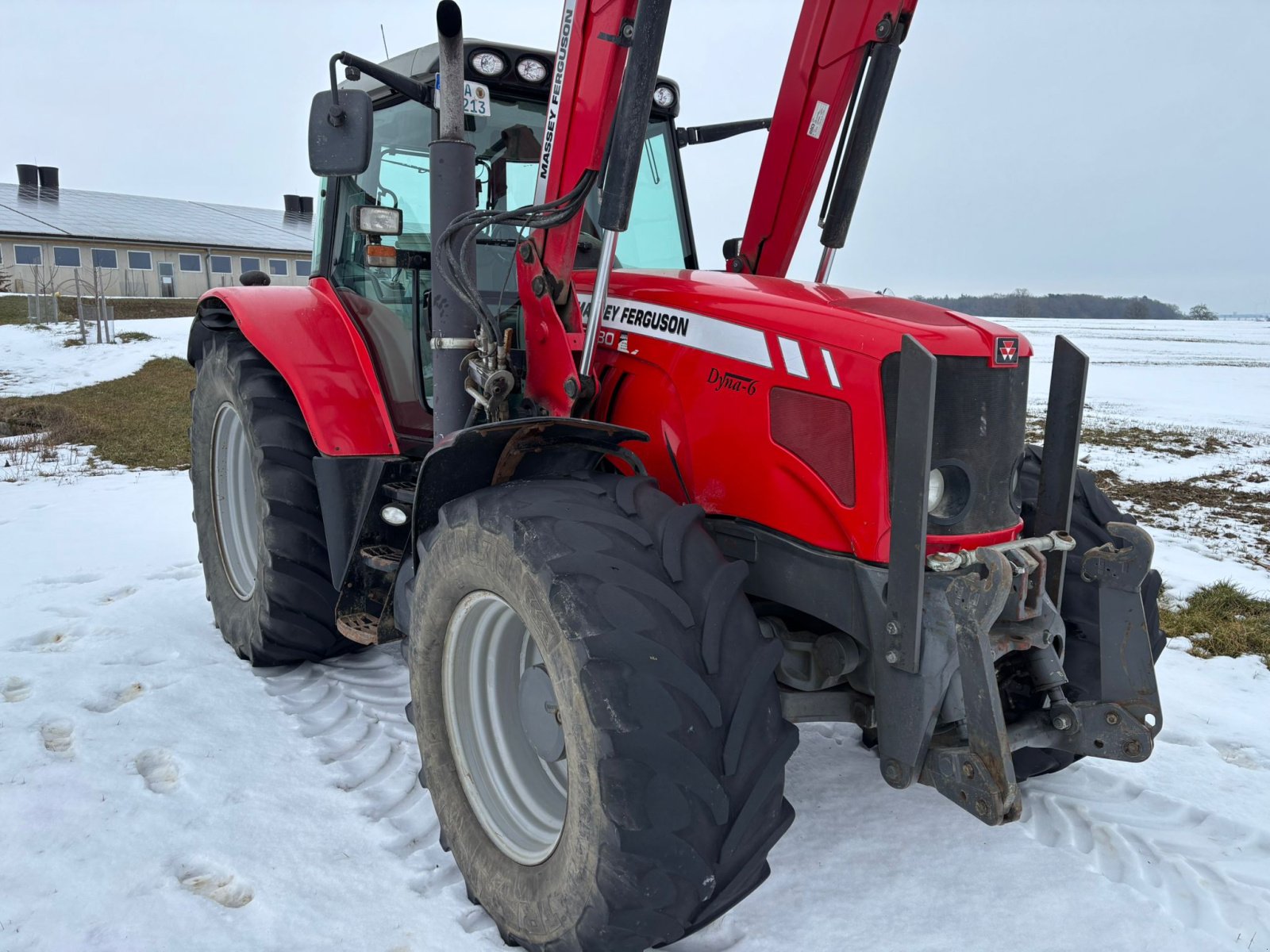 Traktor van het type Massey Ferguson 6480, Gebrauchtmaschine in Blaufelden-Wiesenbach (Foto 4)