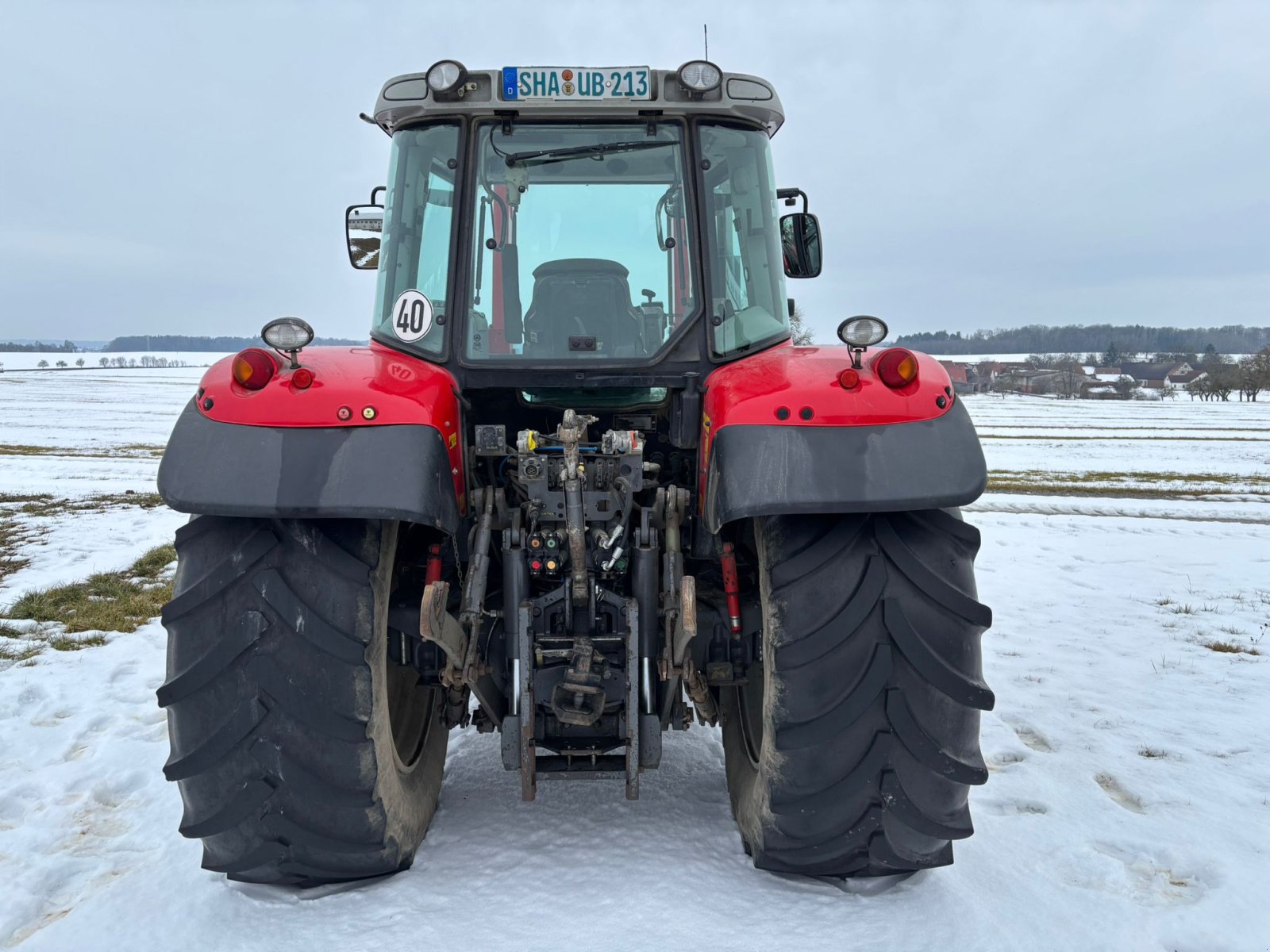 Traktor van het type Massey Ferguson 6480, Gebrauchtmaschine in Blaufelden-Wiesenbach (Foto 8)