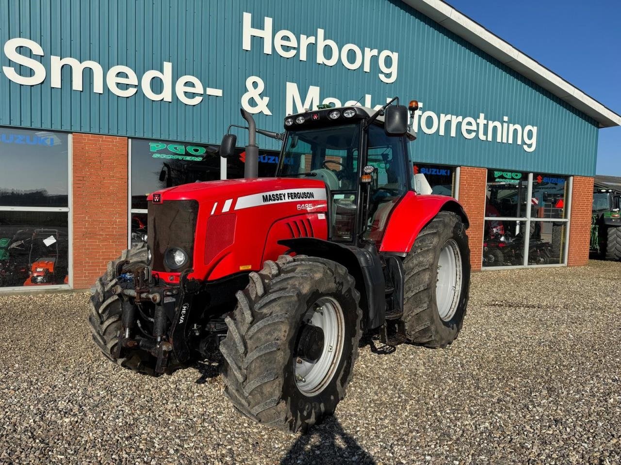 Traktor of the type Massey Ferguson 6485, Gebrauchtmaschine in Videbæk (Picture 8)