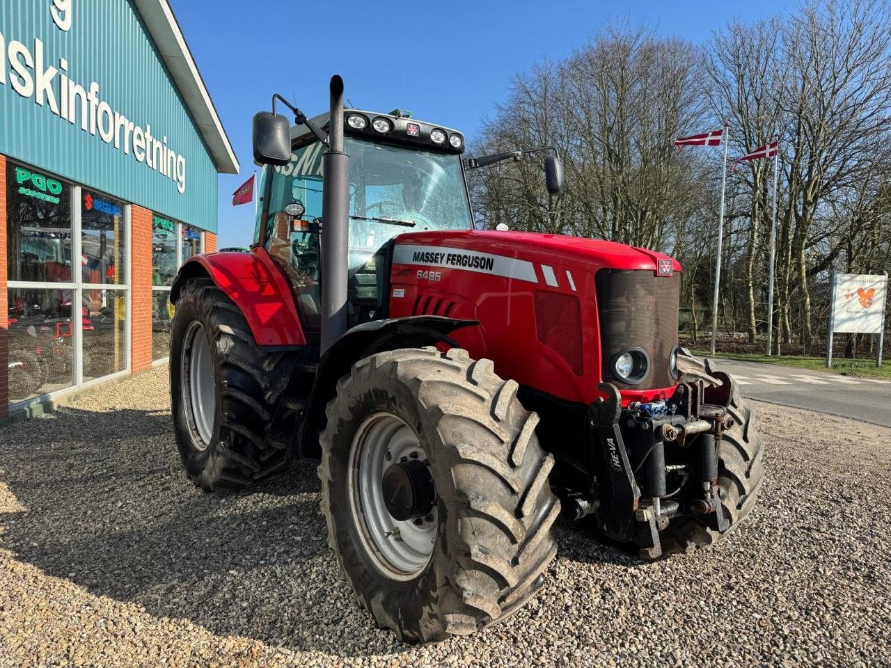 Traktor of the type Massey Ferguson 6485, Gebrauchtmaschine in Videbæk (Picture 13)