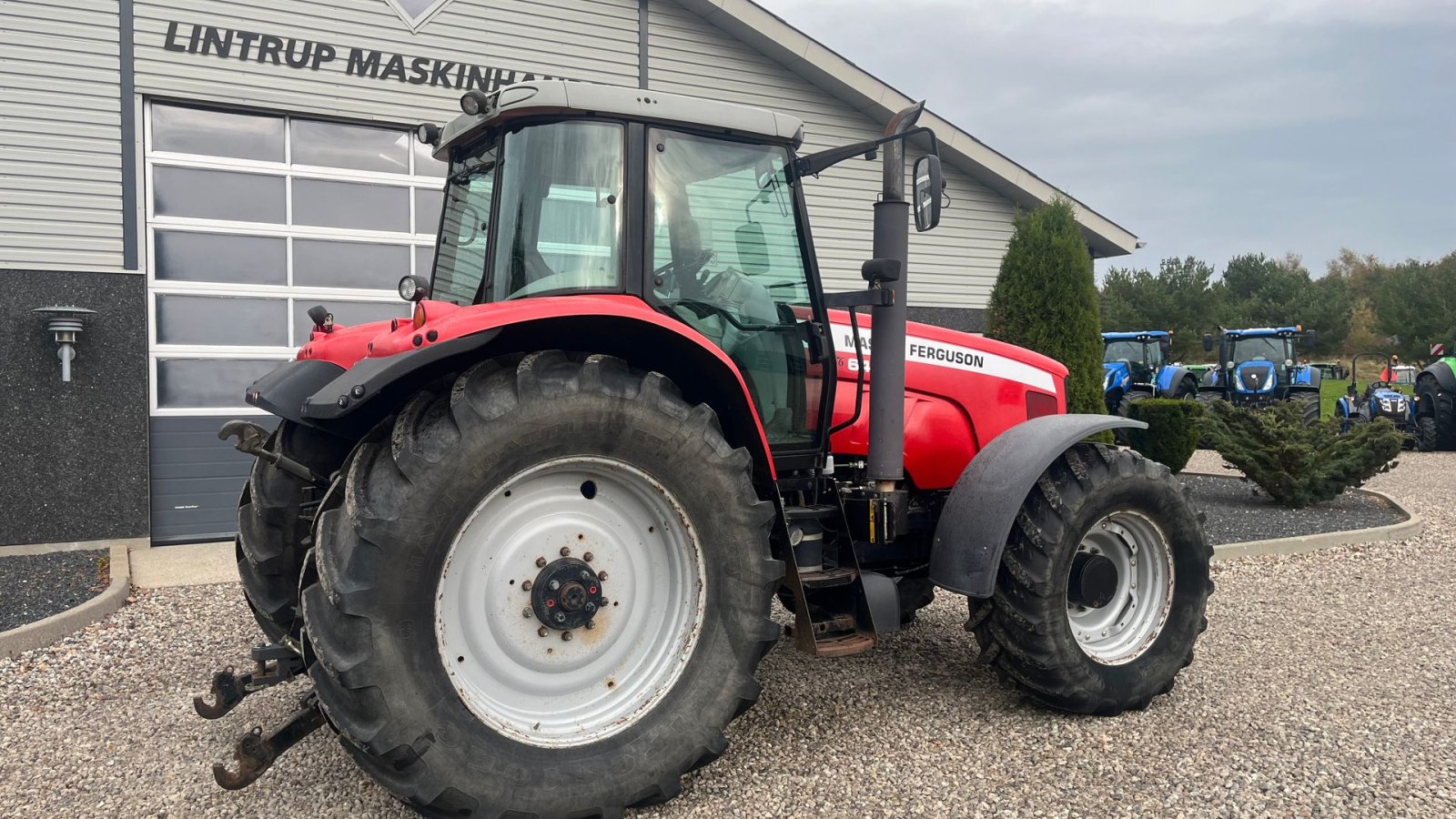 Traktor Türe ait Massey Ferguson 6490 Dyna 6 med frontlift, Gebrauchtmaschine içinde Lintrup (resim 15)
