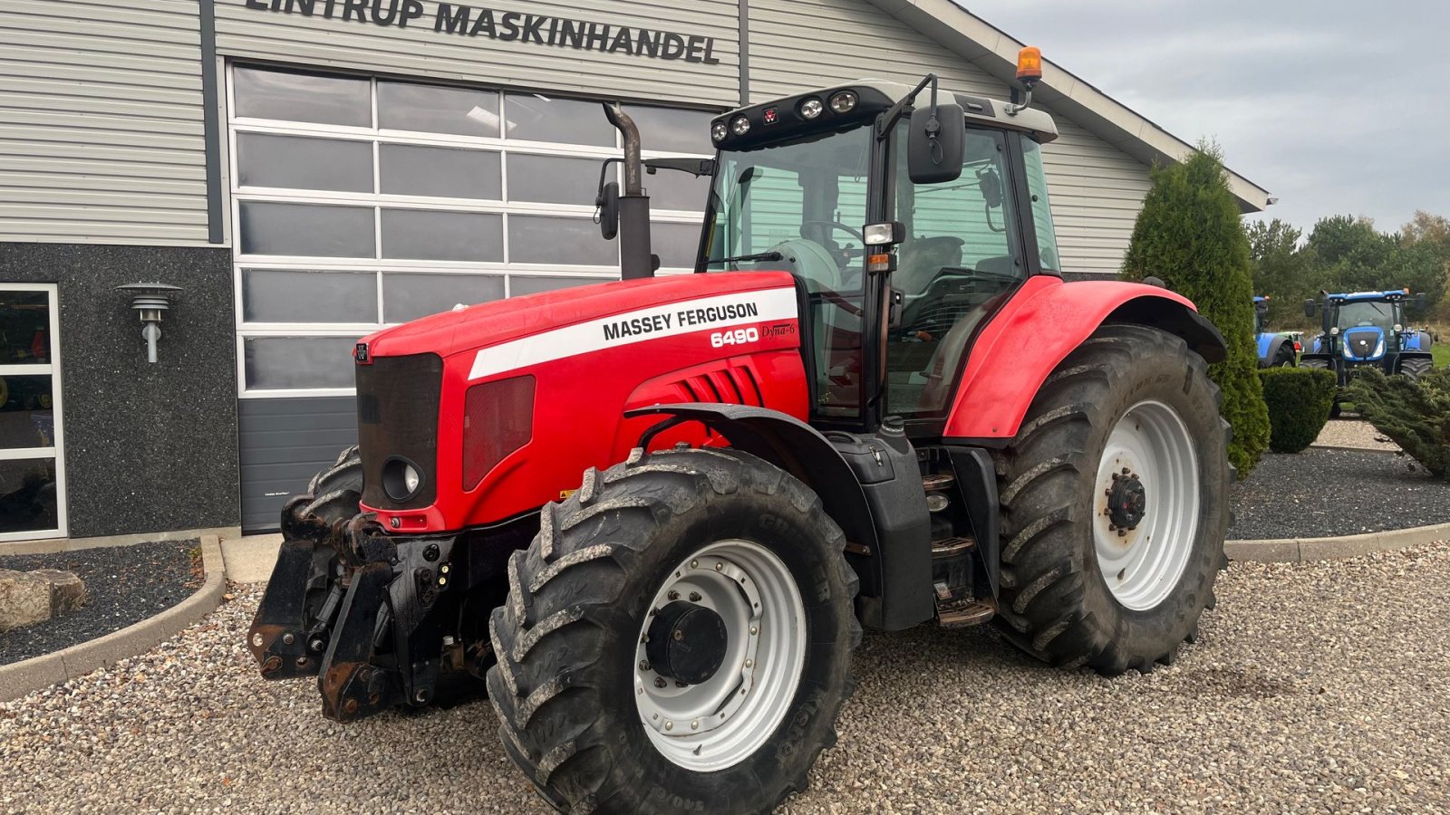 Traktor Türe ait Massey Ferguson 6490 Dyna 6 med frontlift, Gebrauchtmaschine içinde Lintrup (resim 2)