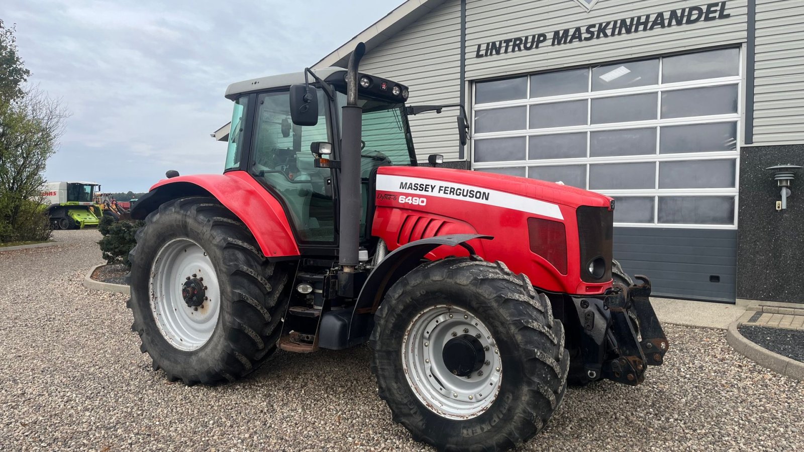Traktor Türe ait Massey Ferguson 6490 Dyna 6 med frontlift, Gebrauchtmaschine içinde Lintrup (resim 18)