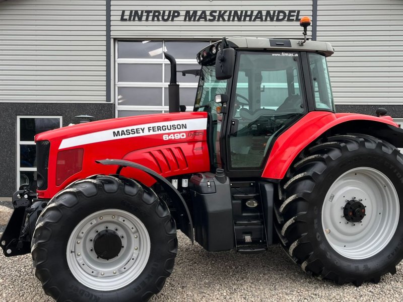 Traktor des Typs Massey Ferguson 6490 Dyna 6 med frontlift, Gebrauchtmaschine in Lintrup (Bild 1)