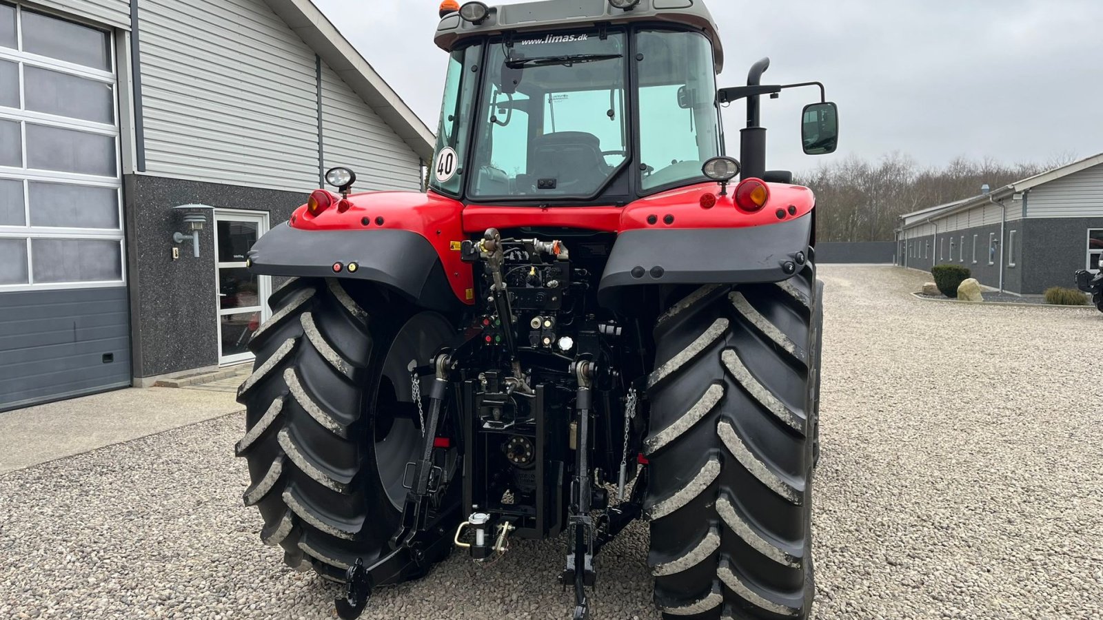 Traktor des Typs Massey Ferguson 6490 Dyna 6 med frontlift, Gebrauchtmaschine in Lintrup (Bild 18)