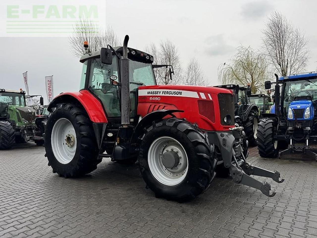 Traktor des Typs Massey Ferguson 6490 dyna-6, Gebrauchtmaschine in DAMAS?AWEK (Bild 4)