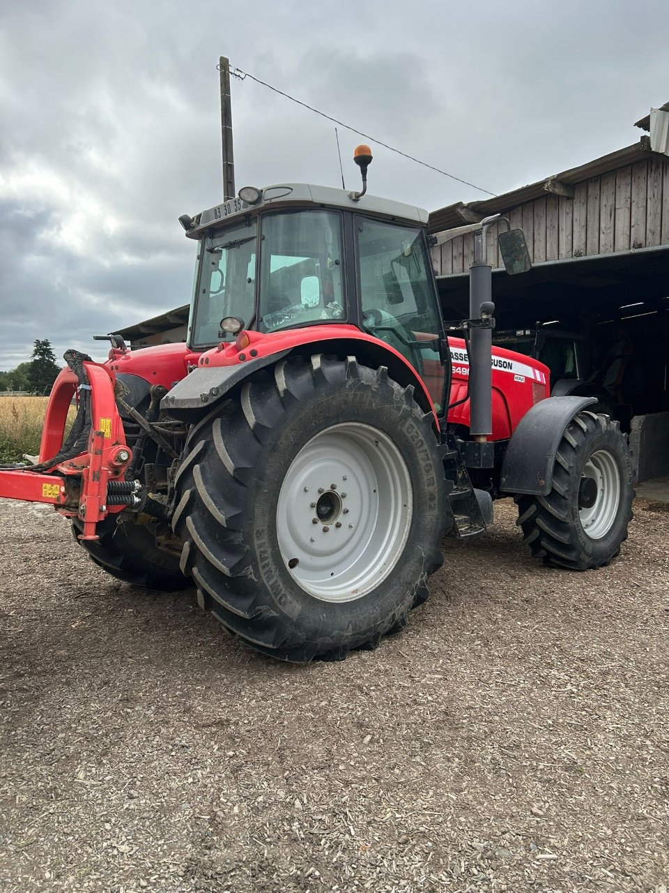 Traktor typu Massey Ferguson 6490 Dyna 6, Gebrauchtmaschine v MONTAUBAN DE BRETAGNE (Obrázek 5)