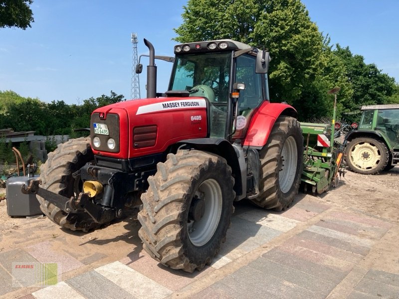 Traktor Türe ait Massey Ferguson 6495 Dynashift 4, Gebrauchtmaschine içinde Bordesholm (resim 10)