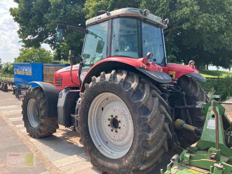 Traktor Türe ait Massey Ferguson 6495 Dynashift 4, Gebrauchtmaschine içinde Bordesholm (resim 11)