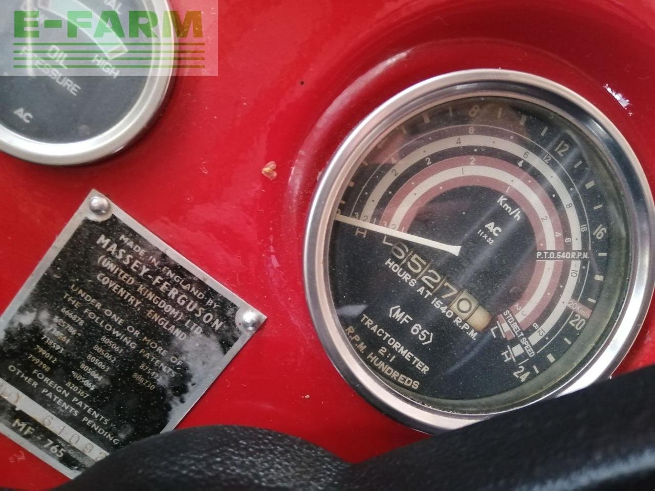 Traktor typu Massey Ferguson 65, Gebrauchtmaschine v Hamburg (Obrázek 7)