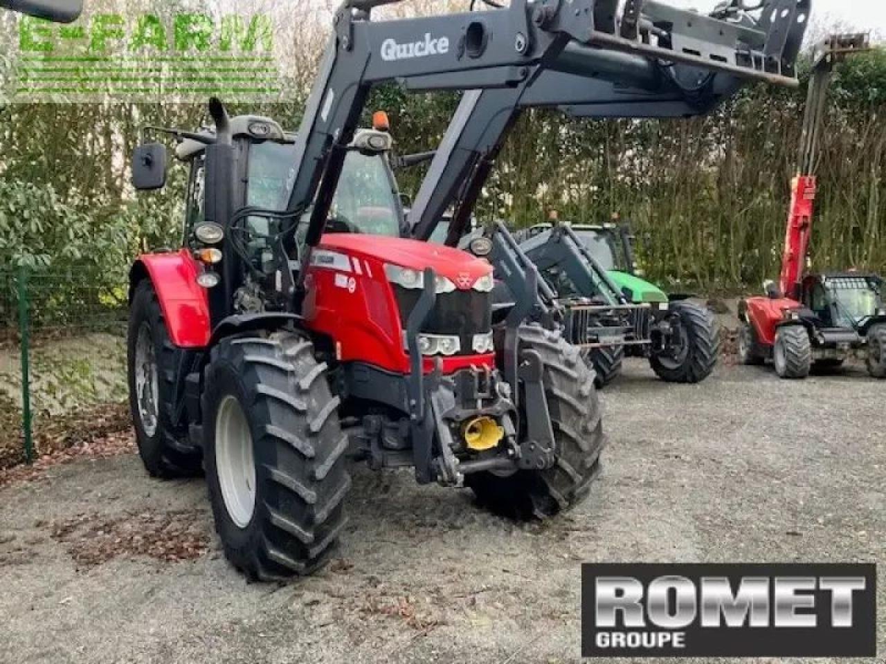 Traktor del tipo Massey Ferguson 6613 d6 ef Efficient, Gebrauchtmaschine In GENNES-SUR-GLAIZE (Immagine 2)