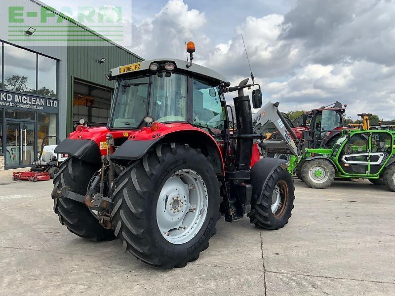 Traktor типа Massey Ferguson 6613 dyna 4 (st23798), Gebrauchtmaschine в SHAFTESBURY (Фотография 10)