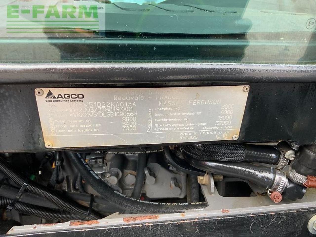 Traktor типа Massey Ferguson 6613 dyna 4 (st23798), Gebrauchtmaschine в SHAFTESBURY (Фотография 15)