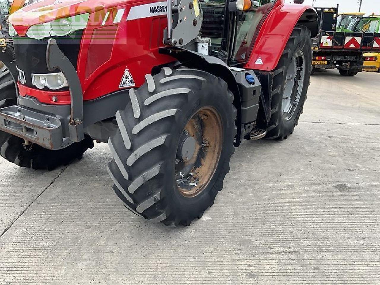 Traktor of the type Massey Ferguson 6613 dyna 4 (st23798), Gebrauchtmaschine in SHAFTESBURY (Picture 12)