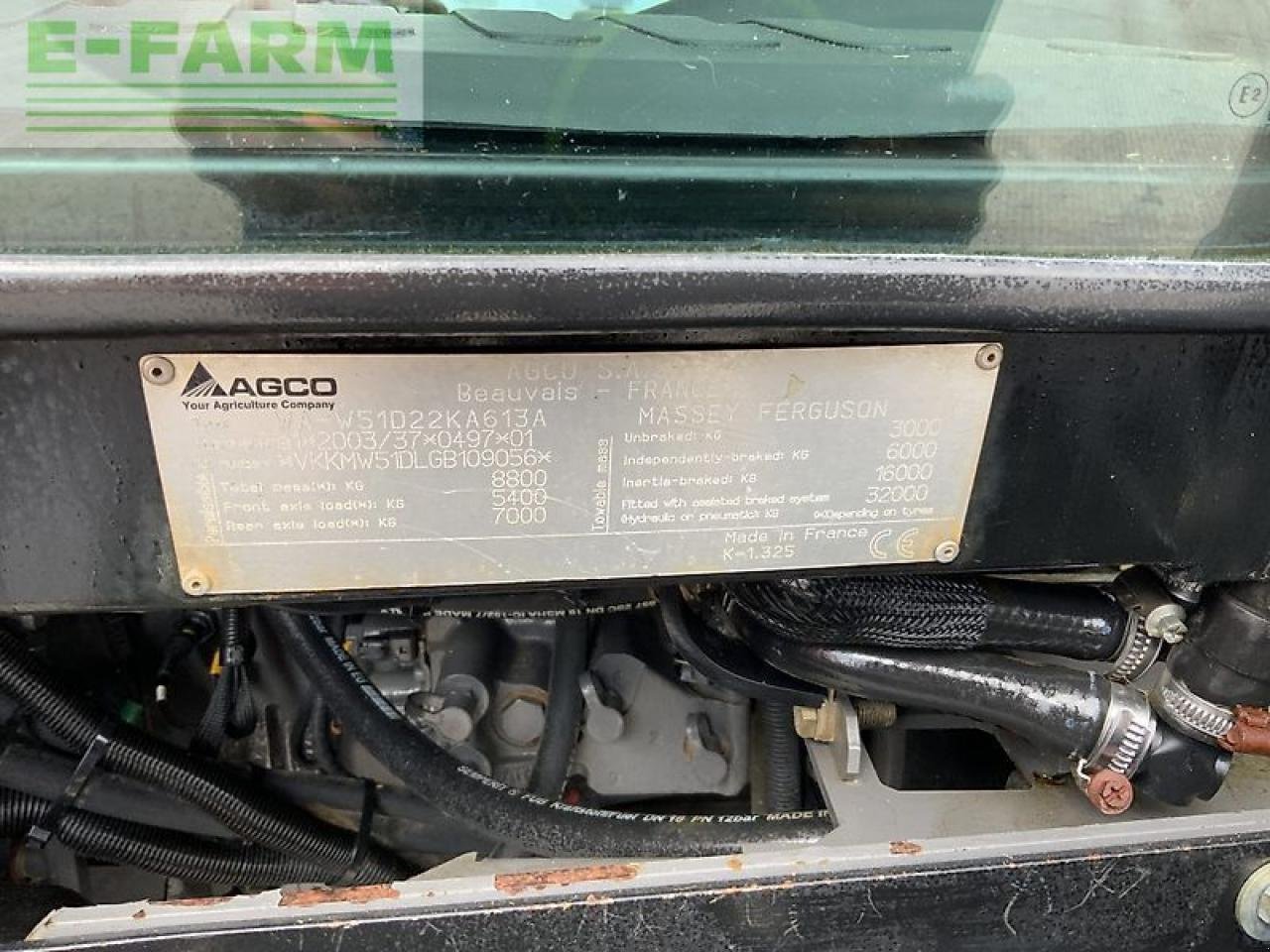 Traktor of the type Massey Ferguson 6613 dyna 4 (st23798), Gebrauchtmaschine in SHAFTESBURY (Picture 15)