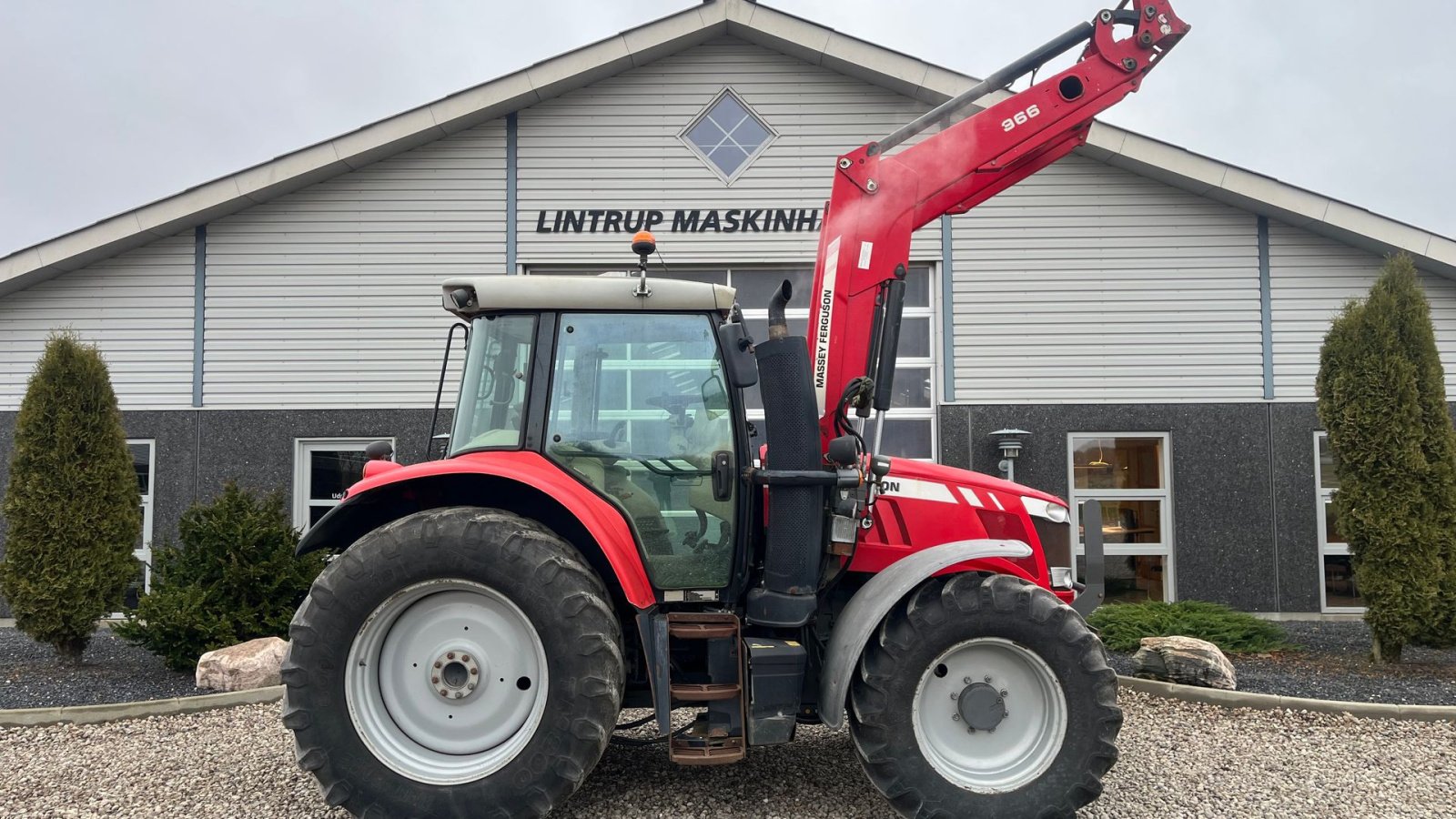 Traktor del tipo Massey Ferguson 6615  Dyna6 med frontlæsser, Gebrauchtmaschine In Lintrup (Immagine 8)