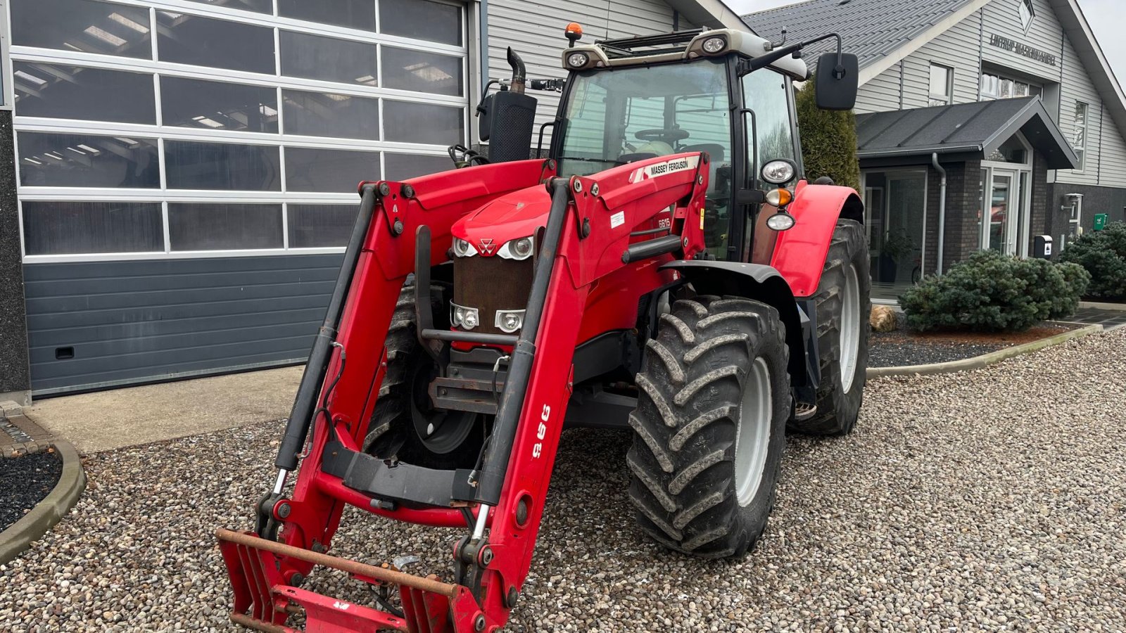 Traktor del tipo Massey Ferguson 6615  Dyna6 med frontlæsser, Gebrauchtmaschine In Lintrup (Immagine 9)