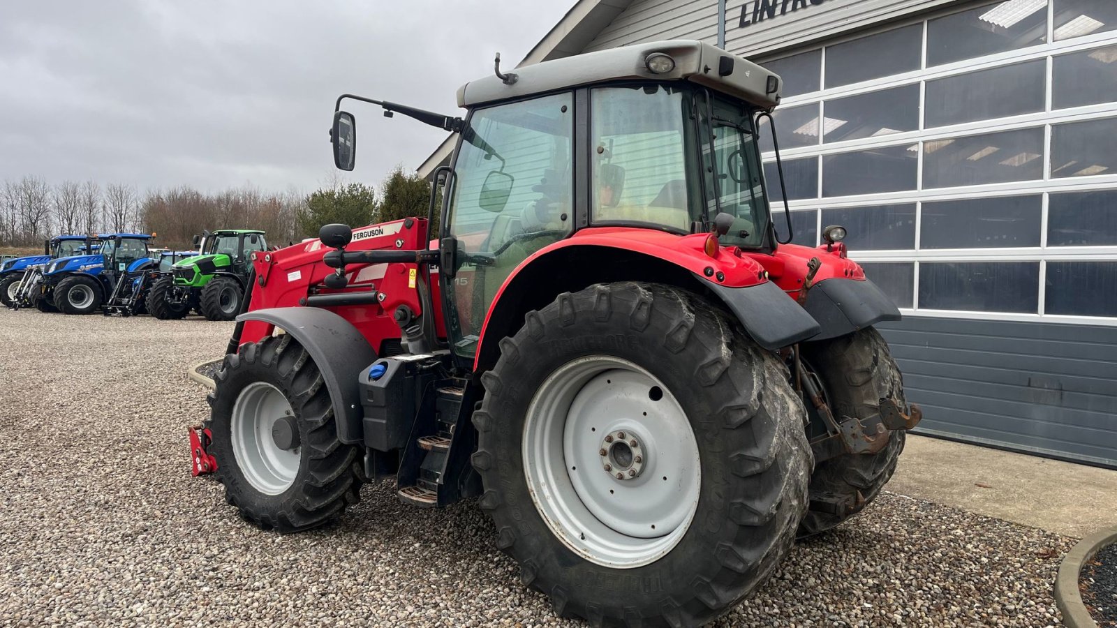 Traktor del tipo Massey Ferguson 6615  Dyna6 med frontlæsser, Gebrauchtmaschine In Lintrup (Immagine 3)