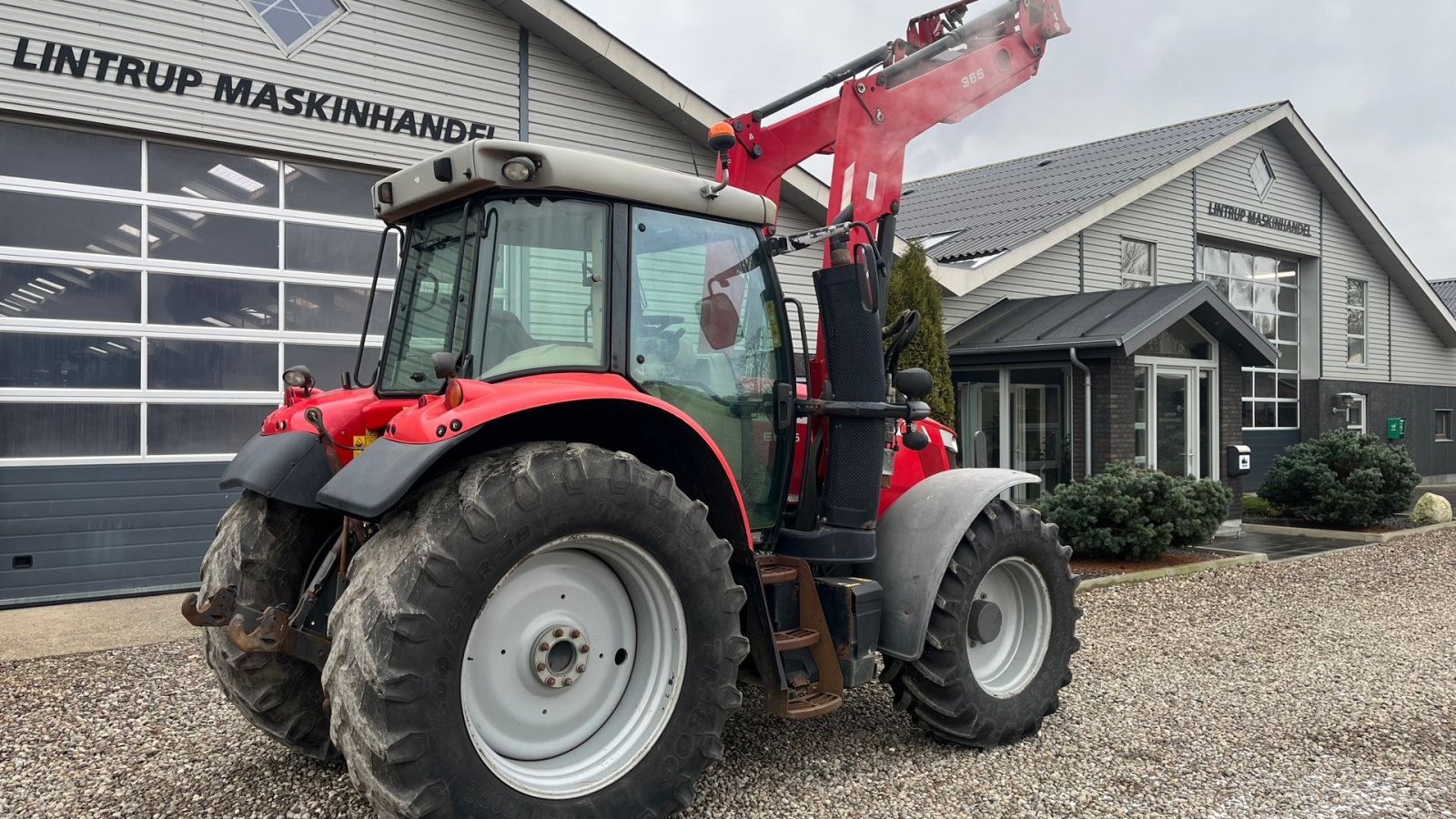 Traktor del tipo Massey Ferguson 6615  Dyna6 med frontlæsser, Gebrauchtmaschine In Lintrup (Immagine 12)