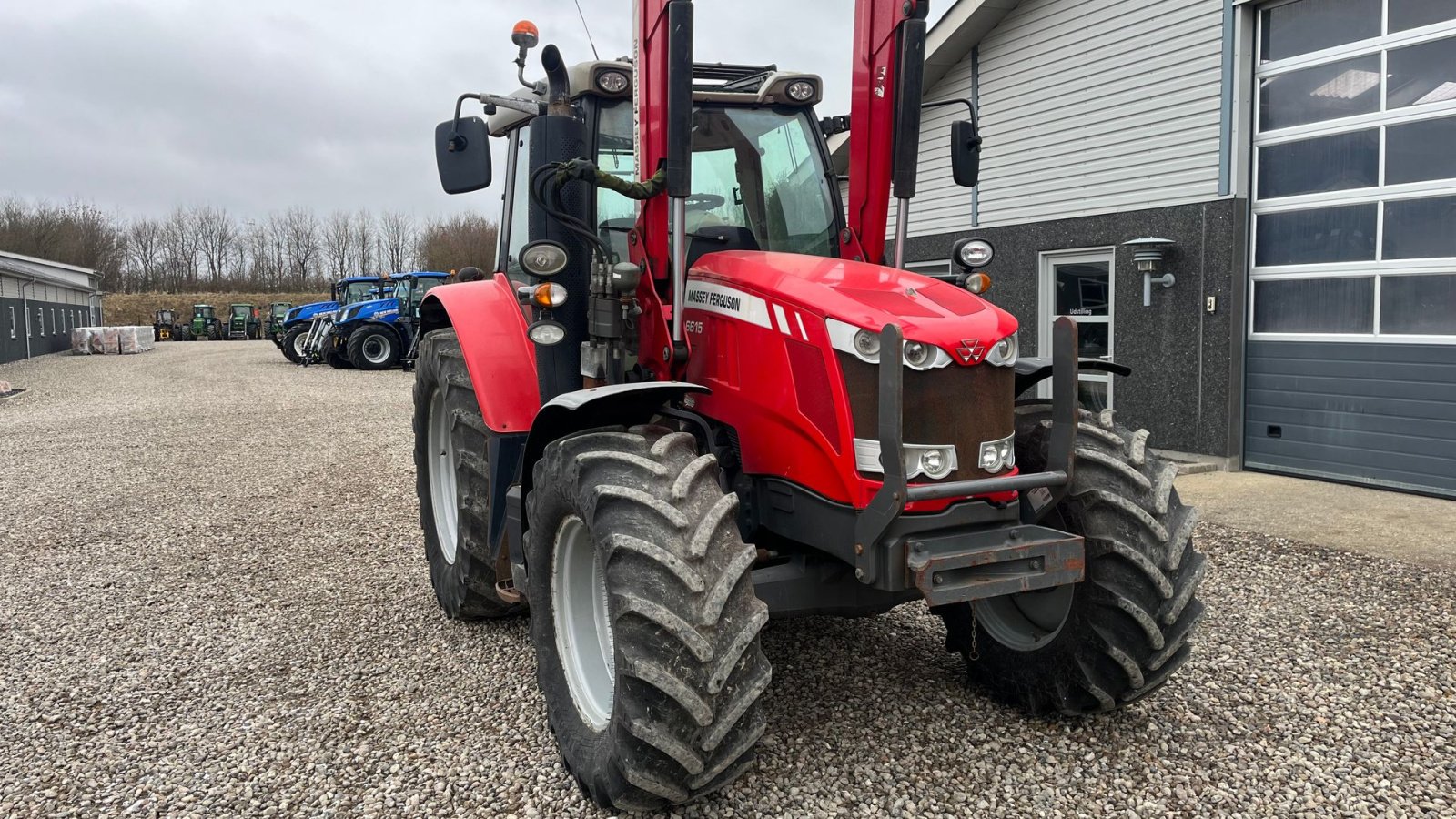 Traktor del tipo Massey Ferguson 6615  Dyna6 med frontlæsser, Gebrauchtmaschine In Lintrup (Immagine 16)