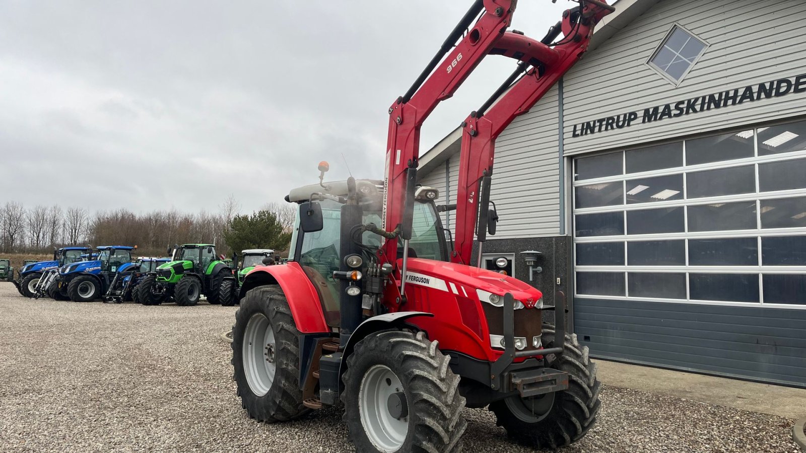 Traktor del tipo Massey Ferguson 6615  Dyna6 med frontlæsser, Gebrauchtmaschine In Lintrup (Immagine 18)