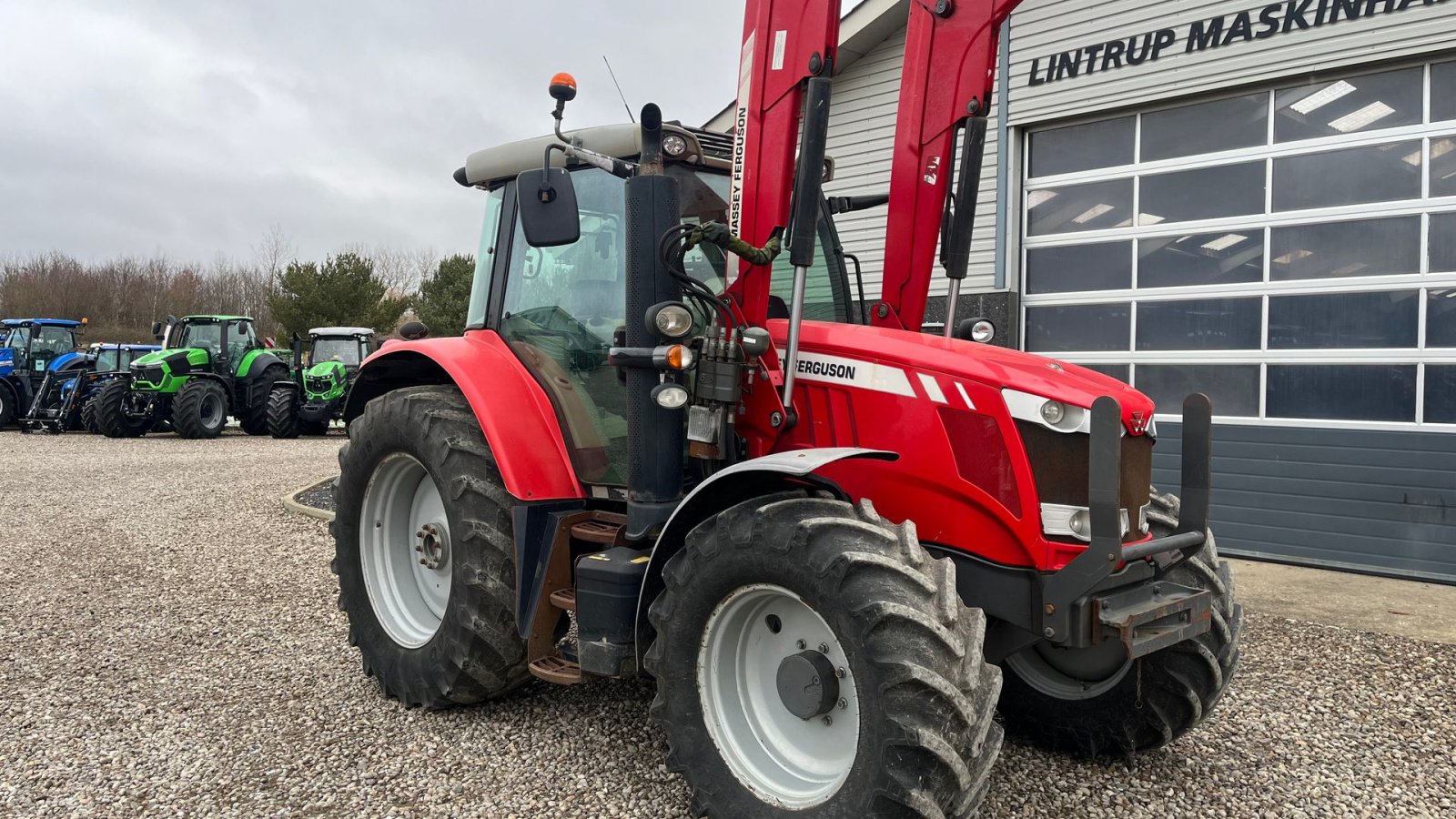 Traktor del tipo Massey Ferguson 6615  Dyna6 med frontlæsser, Gebrauchtmaschine In Lintrup (Immagine 15)