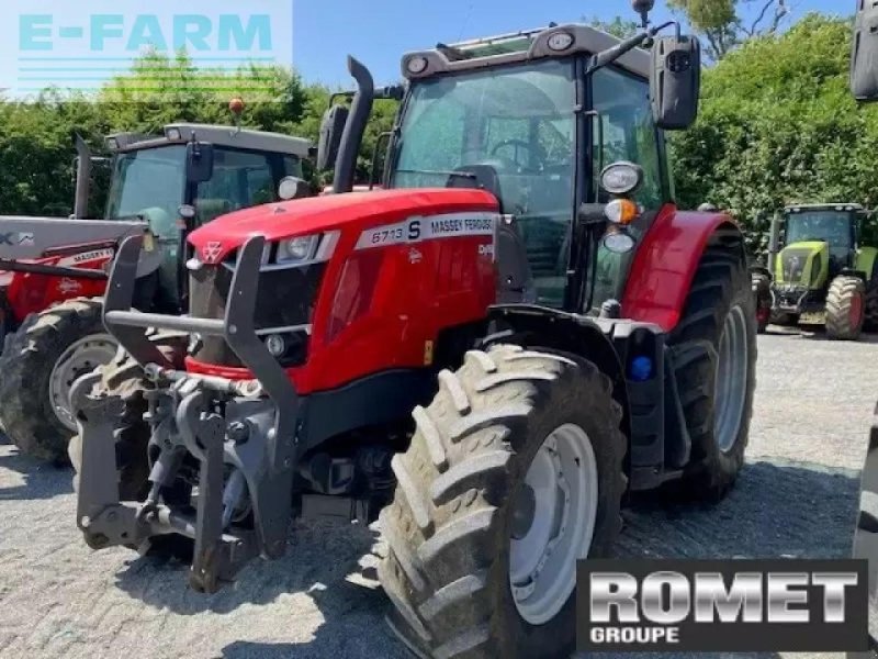 Traktor tip Massey Ferguson 6713 s d6 ef dx, Gebrauchtmaschine in GENNES-SUR-GLAIZE (Poză 1)