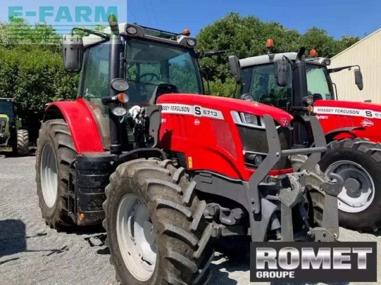 Traktor типа Massey Ferguson 6713 s d6 ef dx, Gebrauchtmaschine в GENNES-SUR-GLAIZE (Фотография 2)