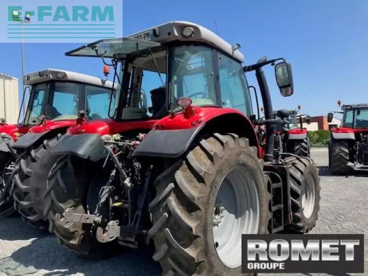 Traktor typu Massey Ferguson 6713 s d6 ef dx, Gebrauchtmaschine v GENNES-SUR-GLAIZE (Obrázek 3)